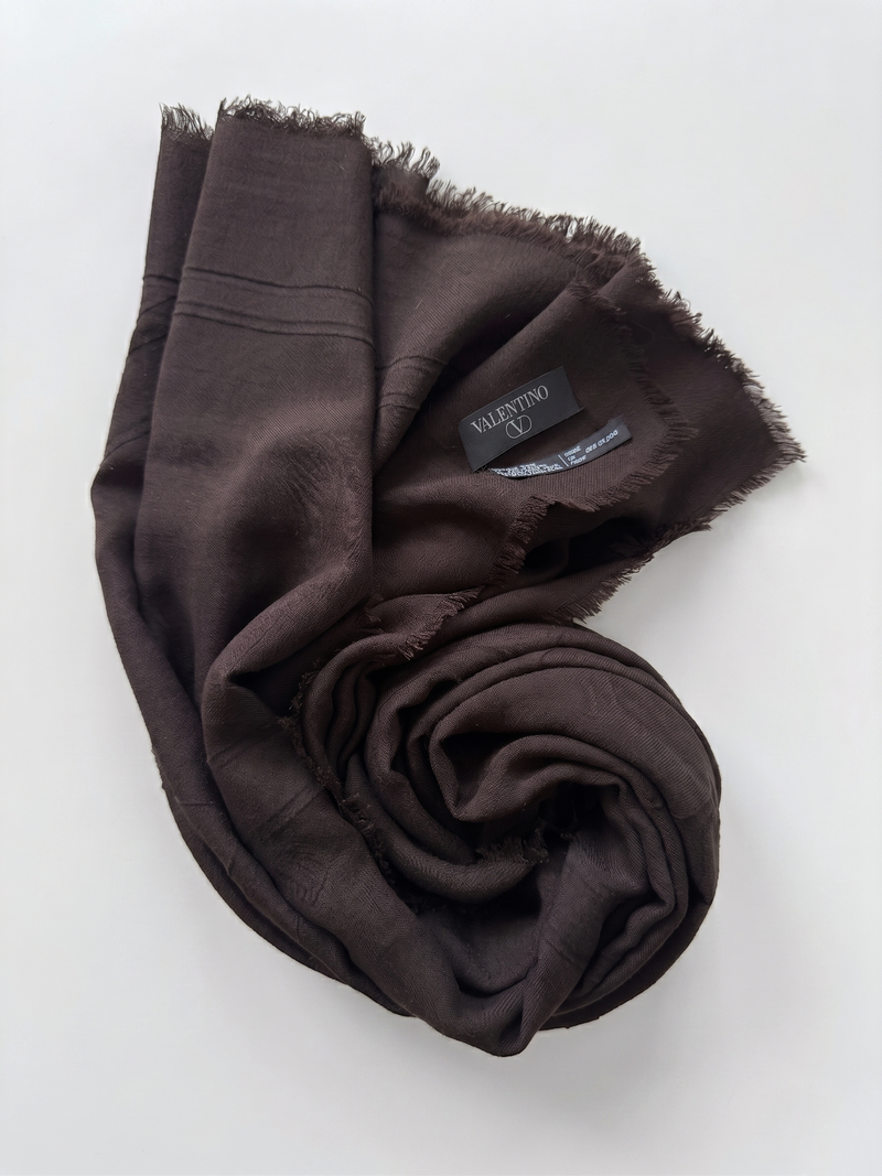 Authentic Valentino Cashmere Silk Scarf