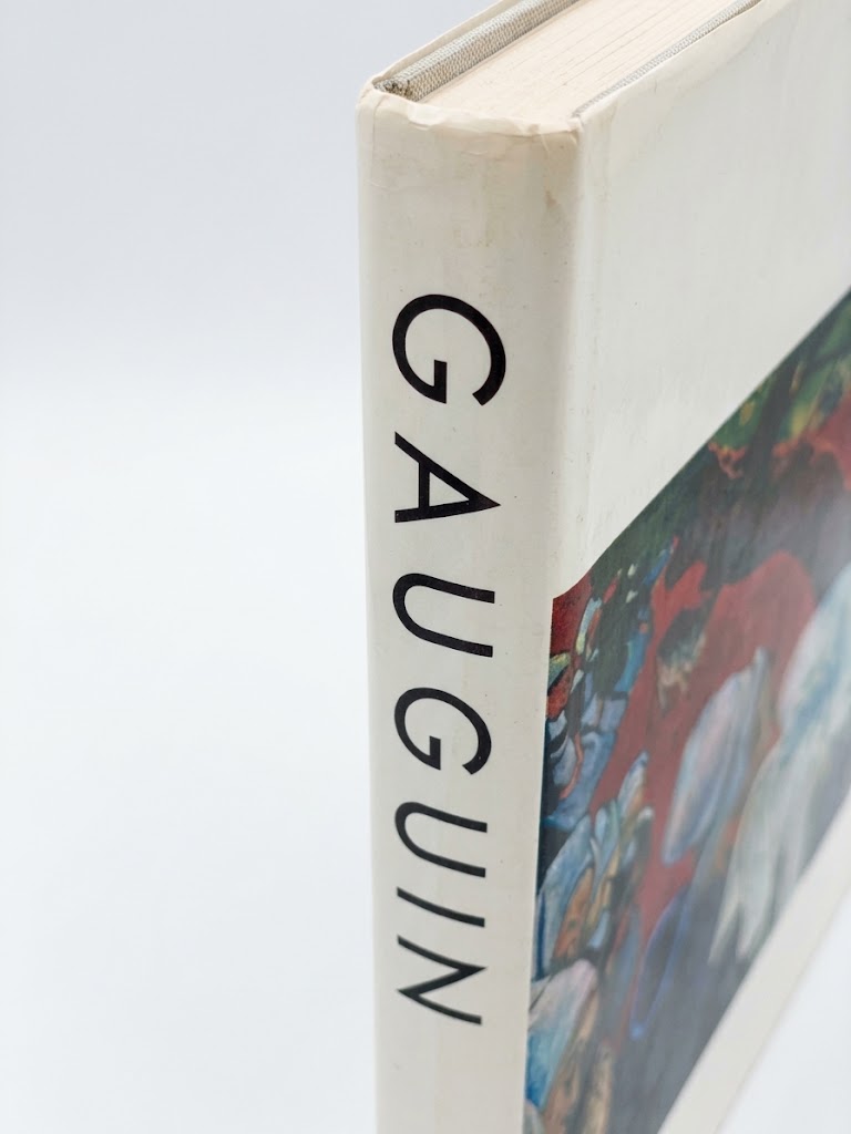 Vintage Gauguin hardcover art book detail