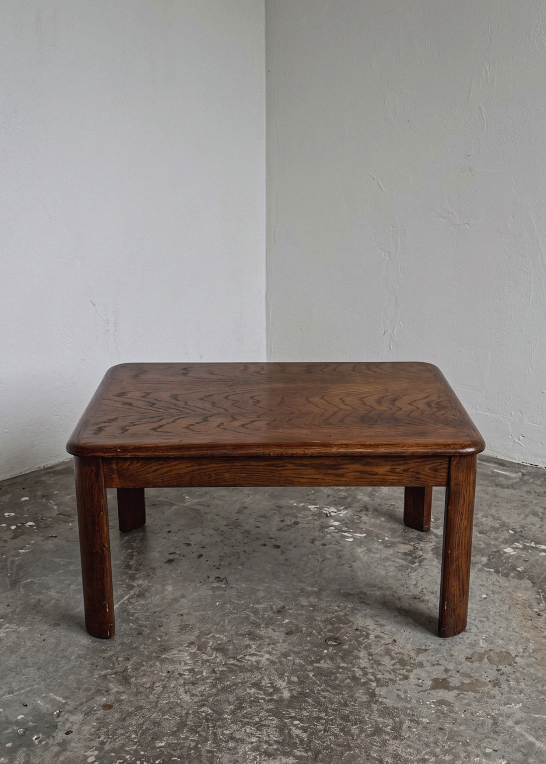 Vintage mid-century wood coffee table made in Canada