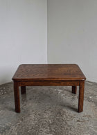 Vintage mid-century wood coffee table made in Canada