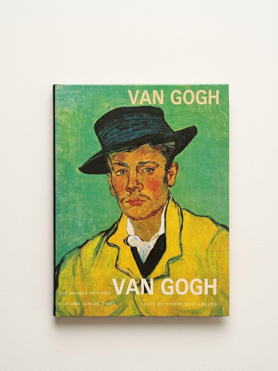 Vintage Van Gogh Les Grands Peintres art book cover