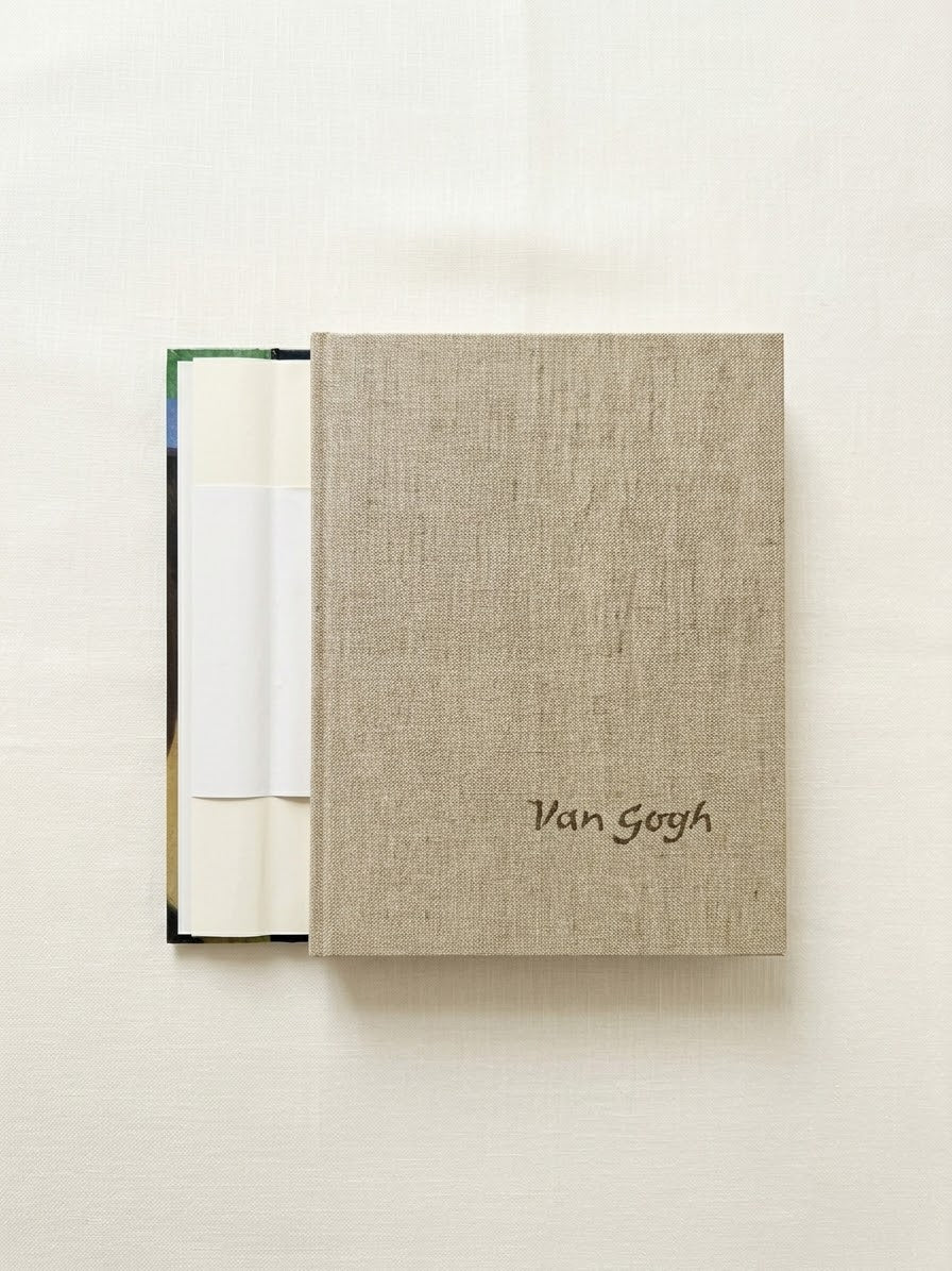 Vintage Van Gogh art book linen hardcover