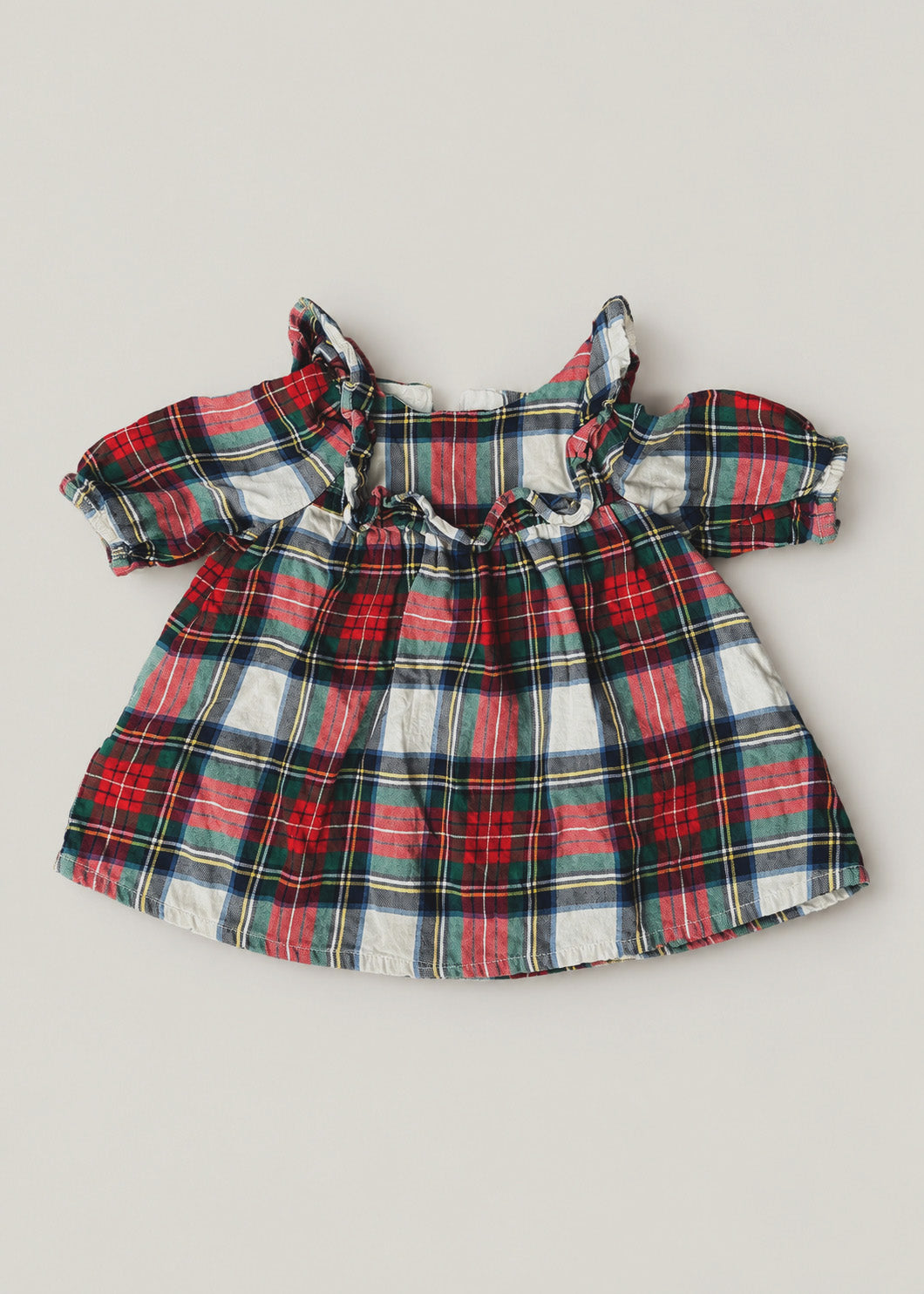 Robe à carreaux vintage Baby Gap